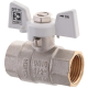Кран шаровый Koer 1/2" ГГБ (KR.217.W) белый