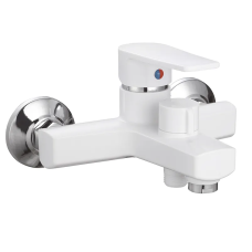 Змішувач для ванни Plamix Oscar-009 Euro White (без шланга і лійки)