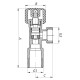 Кран для підключення сантехприладів Koer 1/2x3/4 (KR.510)