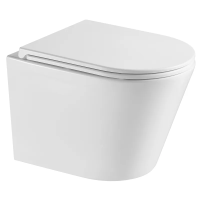 Унітаз підвісний Mixxus Premium Bevel-0301-T3 515x355x365мм, система змиву Tornado 3.0