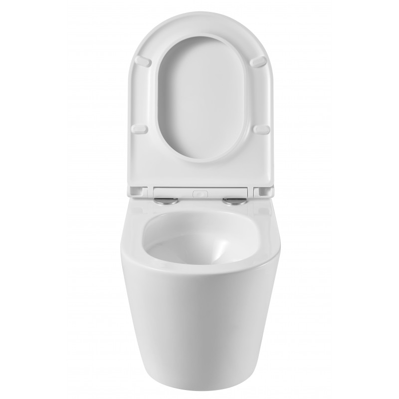 Унітаз підвісний Mixxus Premium Bevel-0301-T3 515x355x365мм, система змиву Tornado 3.0