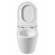 Унітаз підвісний Mixxus Premium Bevel-0301-T3 515x355x365мм, система змиву Tornado 3.0
