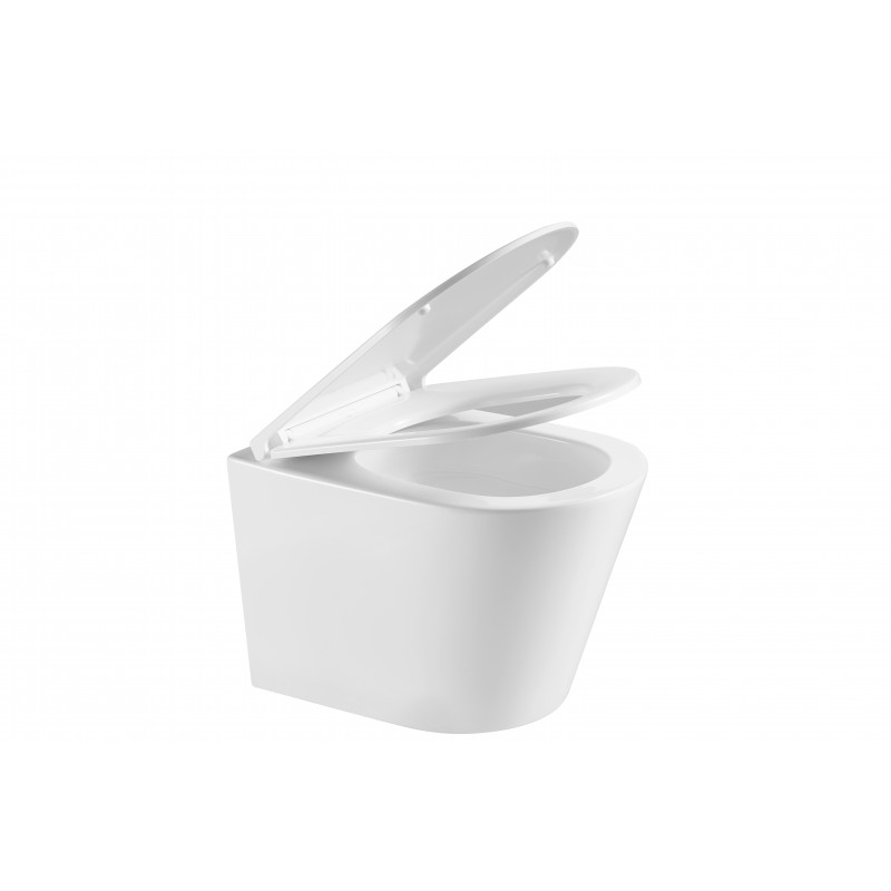 Унітаз підвісний Mixxus Premium Bevel-0301-T3 515x355x365мм, система змиву Tornado 3.0
