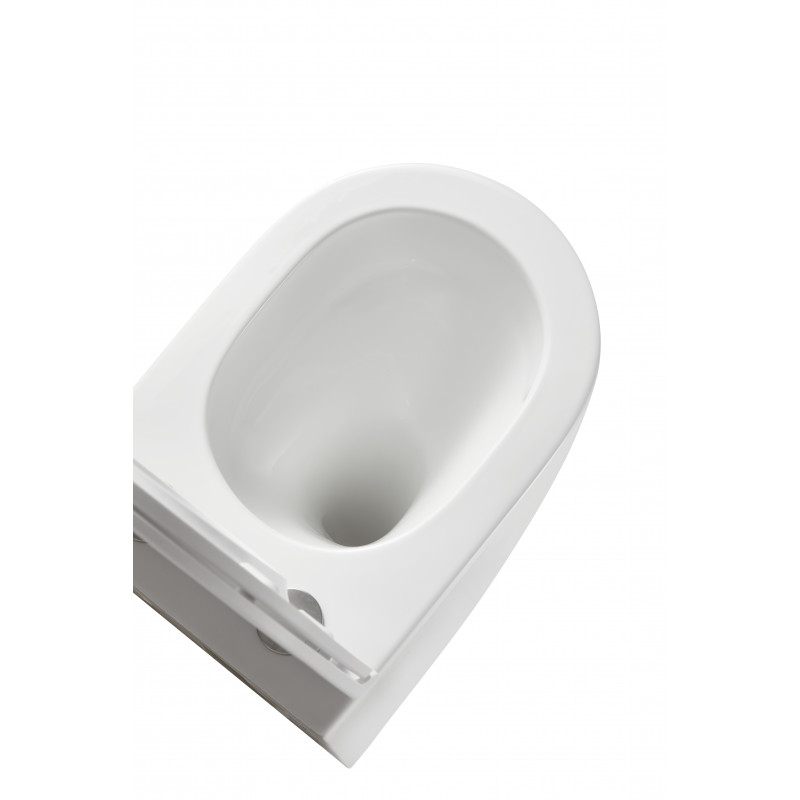 Унітаз підвісний Mixxus Premium Bevel-0301-T3 515x355x365мм, система змиву Tornado 3.0
