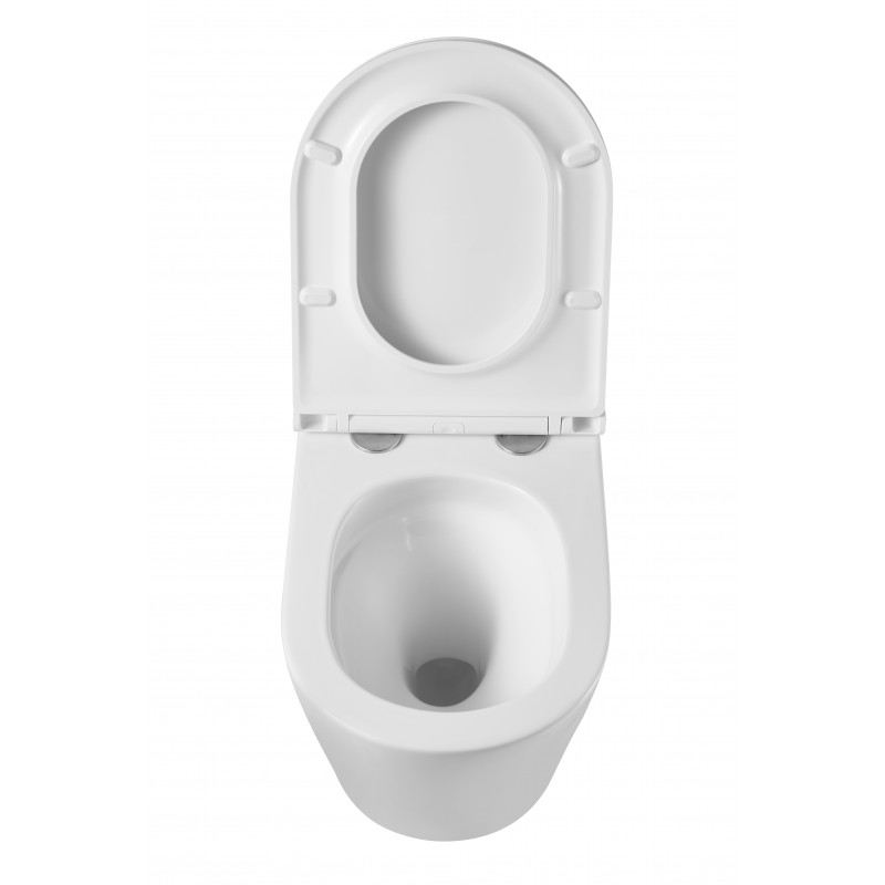 Унітаз підвісний Mixxus Premium Bevel-0301-T3 515x355x365мм, система змиву Tornado 3.0