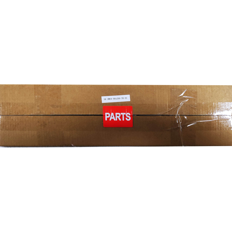 Бічна стінка для кабіни Koer SR SW04-90x200-TR-01 прозоре скло Easy Clean 10мм, хром (KR5390)