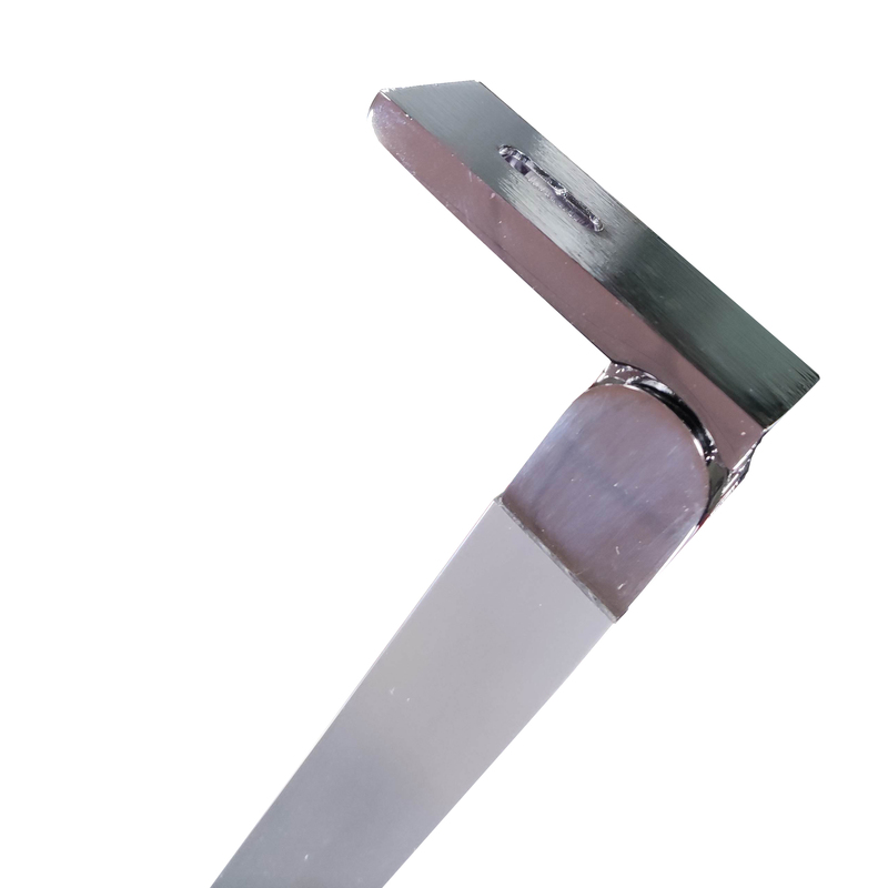 Бічна стінка для кабіни Koer SR SW04-90x200-TR-01 прозоре скло Easy Clean 10мм, хром (KR5390)