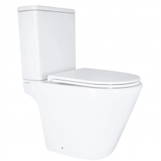 Унітаз-компакт Mixxus BEVEL-0405-R 605х370х800mm, система змиву RIMLESS