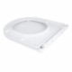 Унітаз-компакт Mixxus BEVEL-0405-R 605х370х800mm, система змиву RIMLESS