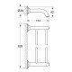 Подвійний тримач для рушників Grohe Essentials Authentic