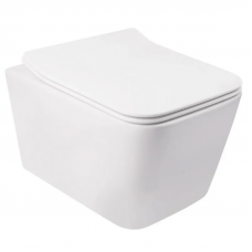 Підвісний унітаз Mixxus QUADRO-0304-R 520x360x365мм, система змиву RIMLESS