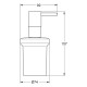 Дозатор рідкого мила Grohe Essentials New