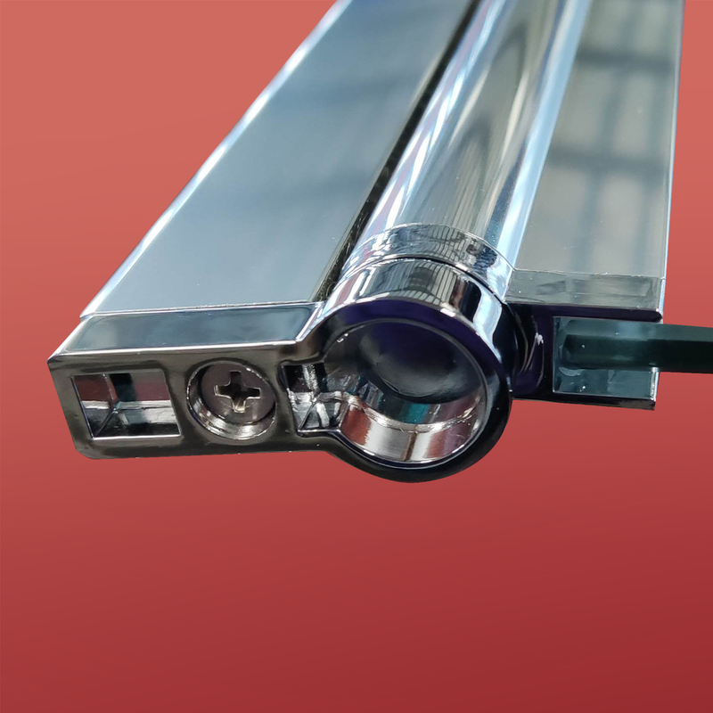 Шторки скляні на ванну Koer SR BS01-80x140-TR-01 прозоре скло 6мм, хром