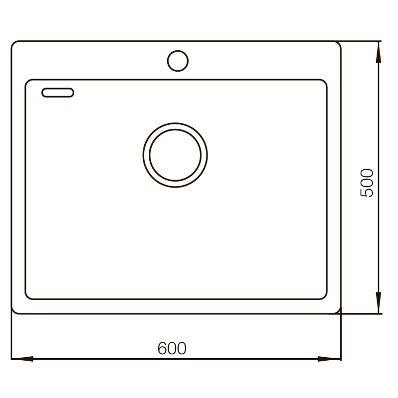 Мойка Mixxus MX6050-200x1.2-Handmade