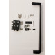 Душевая кабина без поддона Mixxus Premium BEVEL SC01-100x80x195-TR Black прозрачное стекло 6мм (MI6