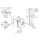 Комплект для душа, хром Grohe Eurosmart New