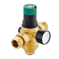 Редуктор тиску з фільтром тонкого очищення та манометром Koer KR.1241 - 1/2" НР