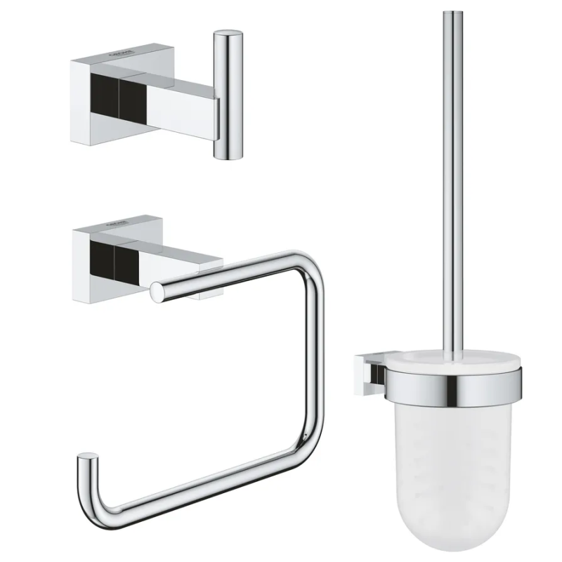 Набор аксессуаров 3 в 1 Grohe Essentials Cube New