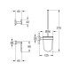 Набор аксессуаров 3 в 1 Grohe Essentials Cube New