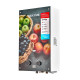Газова колонка MIXXUS GWH-0310 BASIC GLASS димохідна 10 л/хв (панель зі скла з малюнком) (WH00)