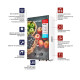 Газова колонка MIXXUS GWH-0310 BASIC GLASS димохідна 10 л/хв (панель зі скла з малюнком) (WH00)