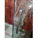 Двері в нішу Koer SR SD04-120x200-TR-07 прозоре скло Easy Clean 10мм, графіт