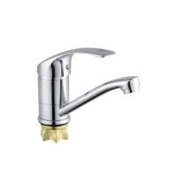 Смеситель для умывальника Champion Ped 555-135-15cm (Nut)
