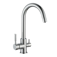 Кухонный смеситель на две воды Mixxus Premium Mafin 021