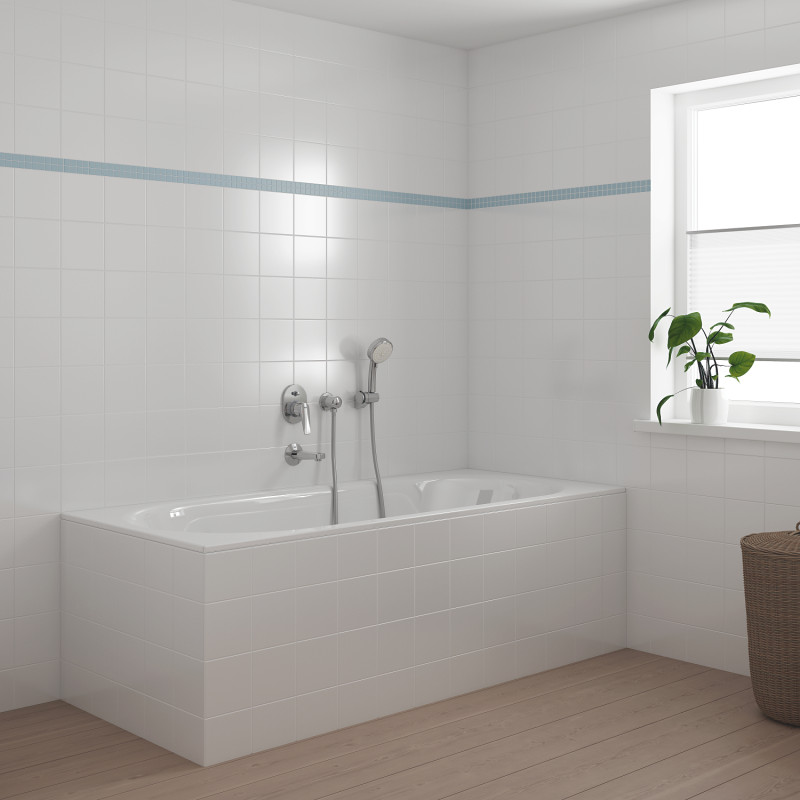 Душевой набор с держателем, 3 режима струи Grohe New Tempesta Cosmopolitan