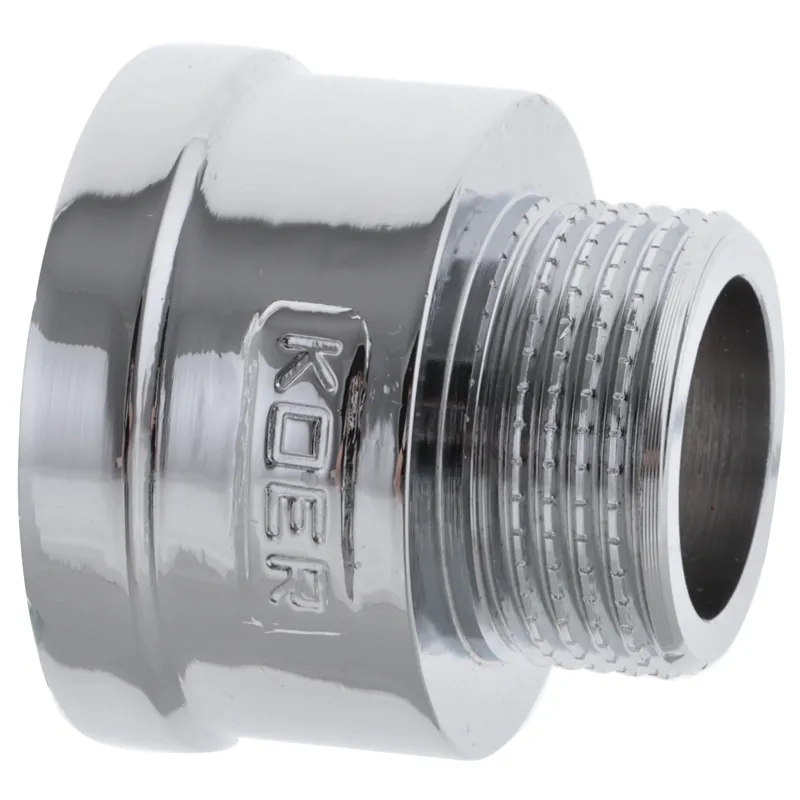 Переходник (коннектор) 3/4"х1" (хром) Koer KF.A0810.CHR