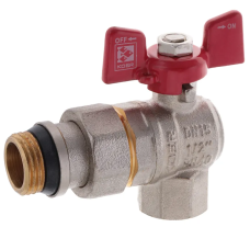 Кран з американкою 1/2" "антипротікання" (Koer KR.228-Gi) кутовий