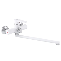 Смеситель для ванны Zerix PUD7 146 белый