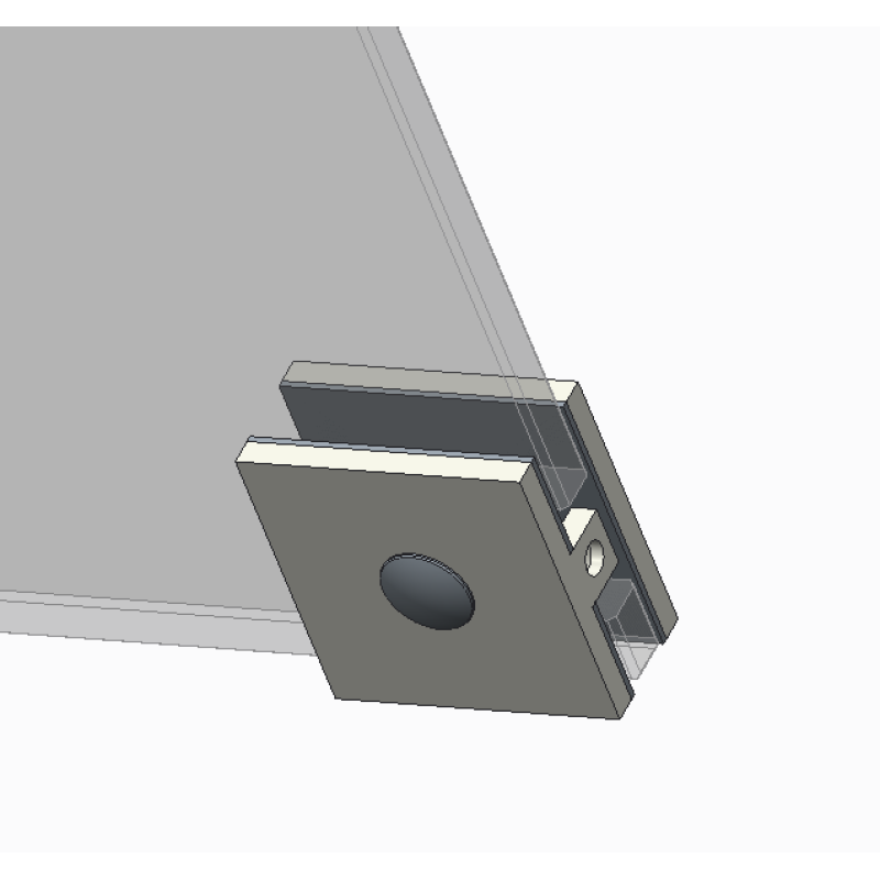 Двері в нішу Koer SR SD02-120x200-TR-01 прозоре скло Easy Clean 8мм, хром