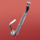 Двері в нішу Koer SR SD02-120x200-TR-01 прозоре скло Easy Clean 8мм, хром