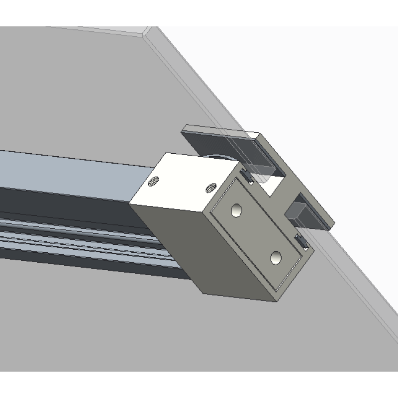 Двері в нішу Koer SR SD02-120x200-TR-01 прозоре скло Easy Clean 8мм, хром