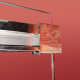 Двері в нішу Koer SR SD02-120x200-TR-01 прозоре скло Easy Clean 8мм, хром