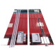 Двері в нішу Koer SR SD02-120x200-TR-01 прозоре скло Easy Clean 8мм, хром