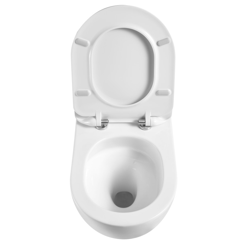 Підвісний унітаз Mixxus Premium Ellipse-0301-T3 495x365x365мм, система змиву Tornado 3.0