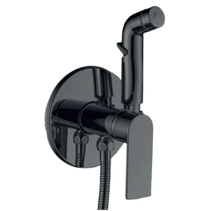 Смеситель для гігієнічного душу Haiba ALEX 002 (INNER) GRAPHITE