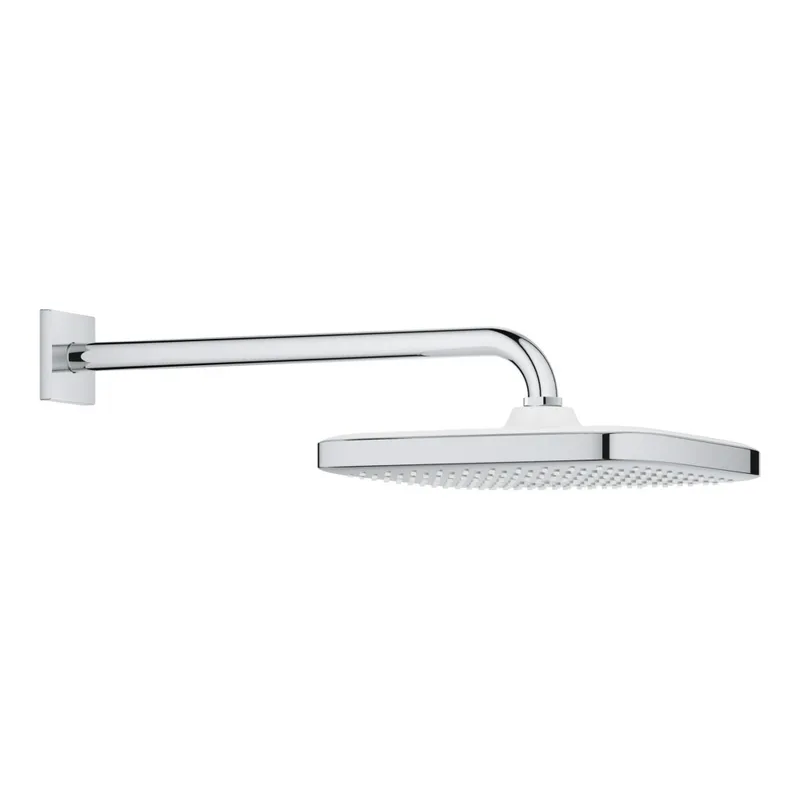 Верхний душ с настенным кронштейном Grohe Tempesta Cube