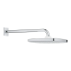 Верхний душ с настенным кронштейном Grohe Tempesta Cube