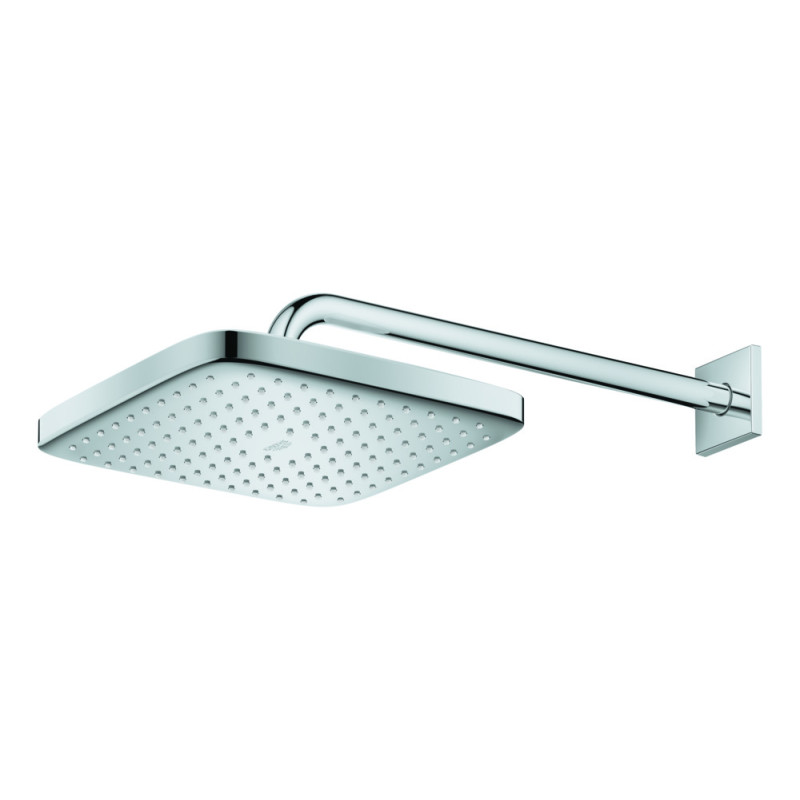 Верхний душ с настенным кронштейном Grohe Tempesta Cube