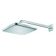 Верхний душ с настенным кронштейном Grohe Tempesta Cube