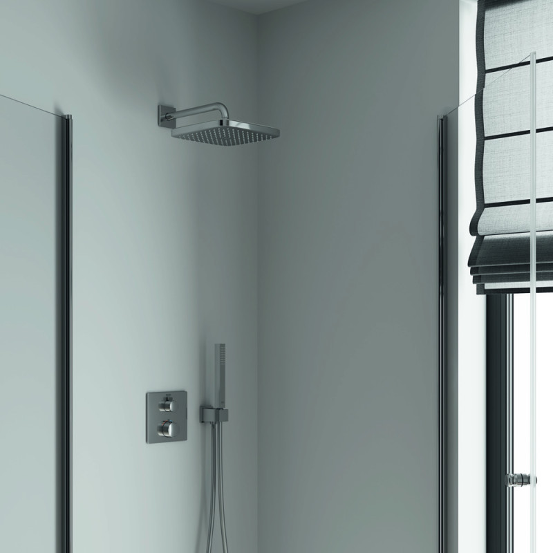 Верхний душ с настенным кронштейном Grohe Tempesta Cube
