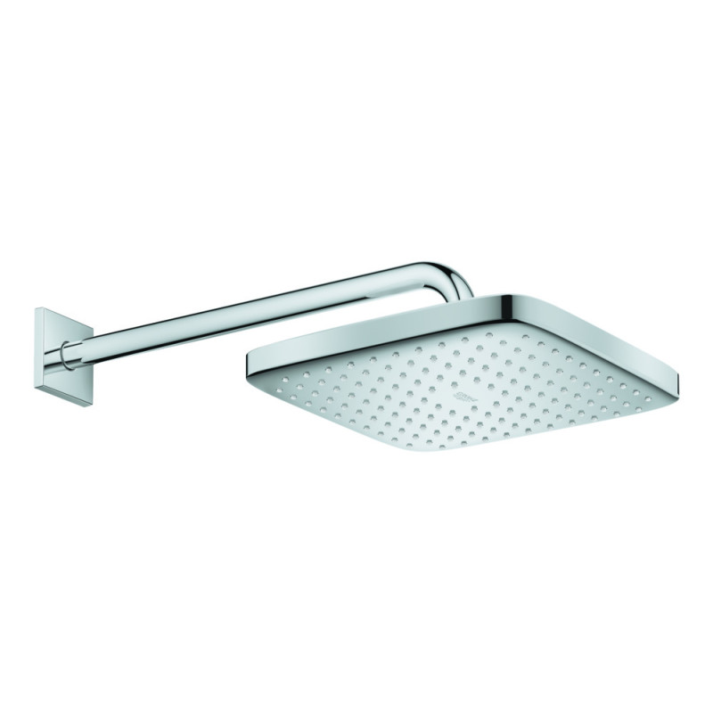 Верхний душ с настенным кронштейном Grohe Tempesta Cube