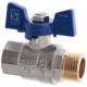 Кран шаровый Koer 1/2" ГШБ (KR.218.B) синий