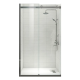 Дверь в нишу Koer SR SD01-120x200-TR-07 прозрачное стекло Easy Clean 8мм, графит