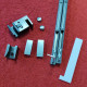 Дверь в нишу Koer SR SD01-120x200-TR-07 прозрачное стекло Easy Clean 8мм, графит