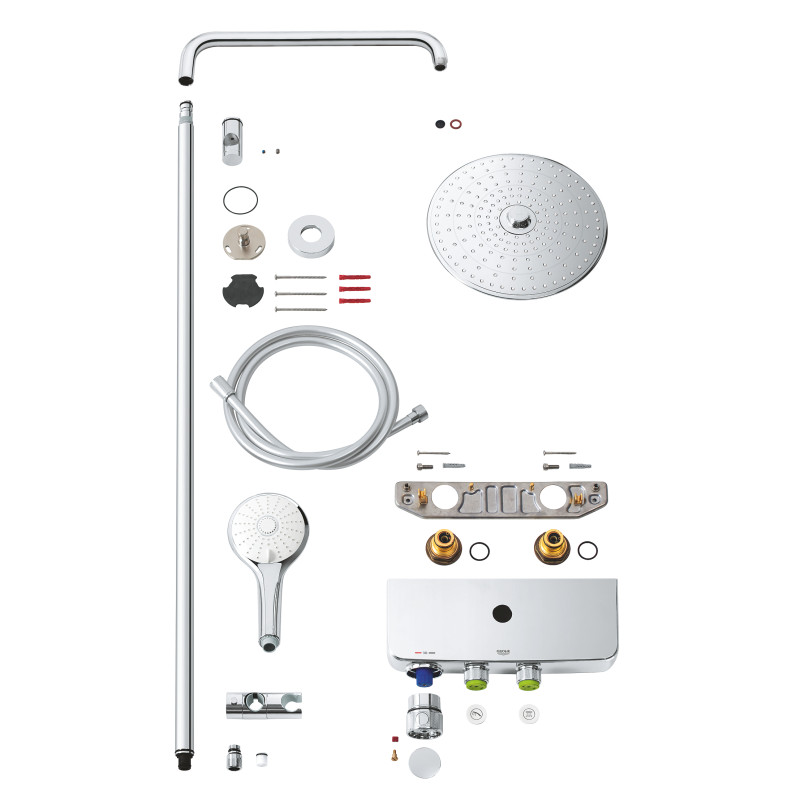 Душевая система с термостатом для душа Grohe Euphoria SmartControl System