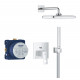 Прихована душова система Grohe Eurocube Tempesta 250 Cube
